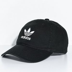 Adidas Black Strapback Hat